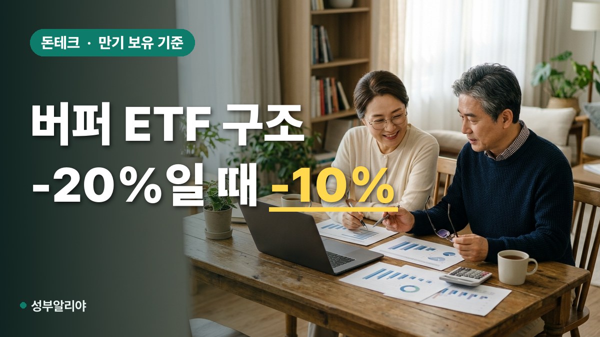 버퍼 ETF 구조 대표 이미지