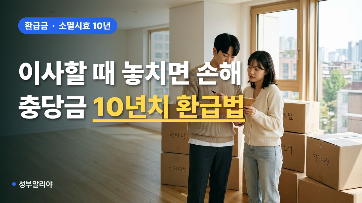 장기수선충당금 반환 신청 대표 이미지